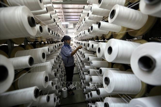 En una empresa surcoreana en Vietnam (Fuente: VNA)