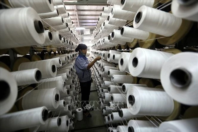 En una empresa surcoreana en Vietnam (Fuente: VNA)