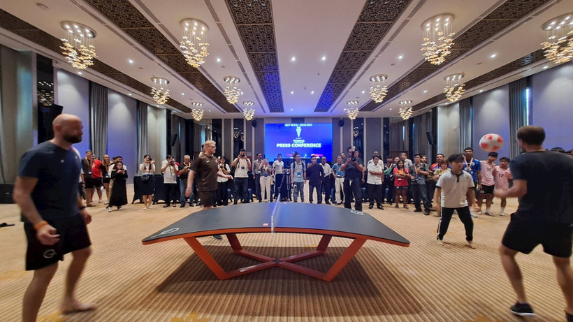 Provincia vietnamita albergará torneo mundial de Teqball (Fuente: congly.vn)