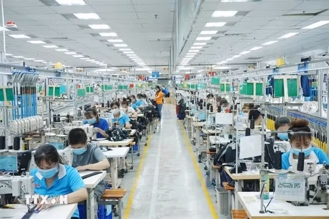 En una empresa en la provincia de Binh Duong (Fuente: VNA)
