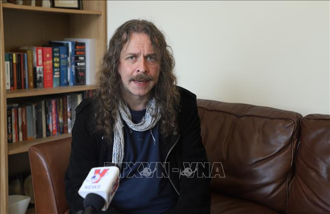 El historiador británico John Callow (Fuente: VNA)