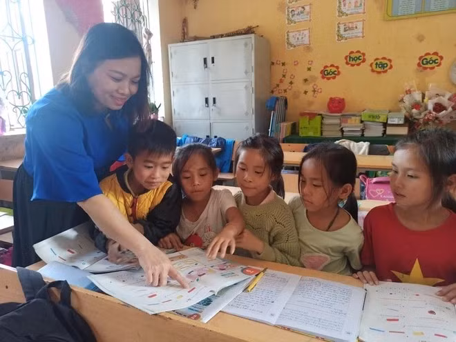 El proyecto se destina a apoyar la educación de niños de minorías étnicas y menores con discapacidades en Vietnam (Fuente: Vietnamplus)