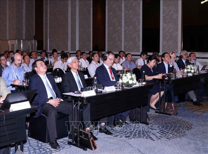Delegados participantes en la cita. (Foto: VNA)