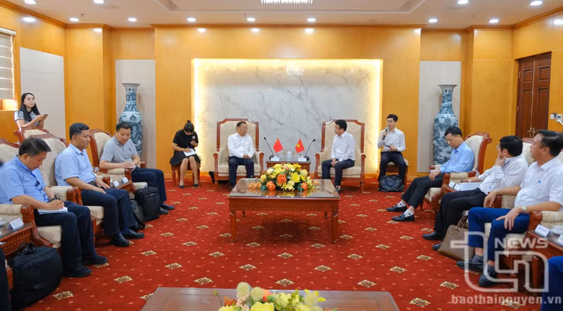 Panorama de la sesión. (Foto: baothainguyen.vn)