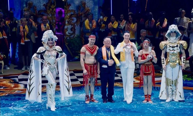 Vietnam gana plata en festival internacional de circo. (Fuente: baovanhoa.vn)