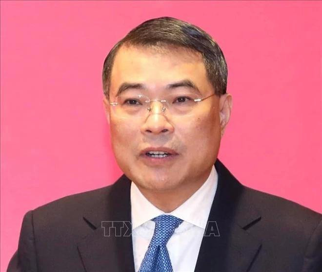 Le Minh Hung, secretario del Comité Central del Partido, jefe de la Comisión de Organización del Comité Central del Partido y jefe de la Oficina del Comité Central del Partido.(Foto: VNA) hung-3204.jpg.webp