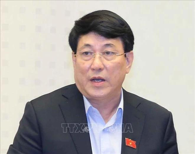 Luong Cuong, miembro del Buró Político y miembro permanente de la Secretaría del Comité Central del PCV. (Fuente: VNA) 1-1064.jpg.webp
