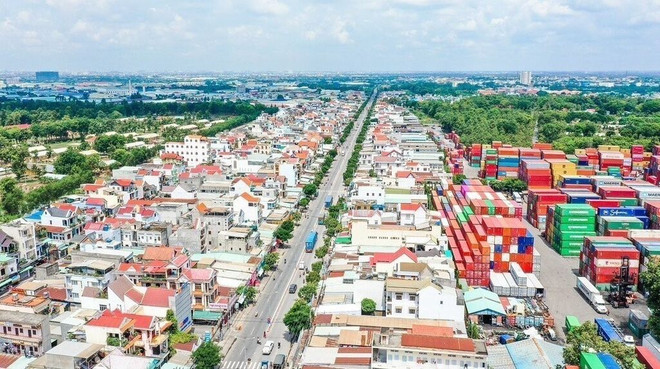 La provincia de Binh Duong planea poner a prueba la construcción de una zona de libre comercio en la ciudad de Di An. (Foto: VNA) di-an-161024-1.jpg