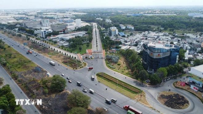 El parque industrial Bien Hoa 2 se considera uno de los modelos para el desarrollo de infraestructura industrial en Dong Nai. (Fuente: VNA) quy-hoach-dong-nai-1-355.jpg.webp
