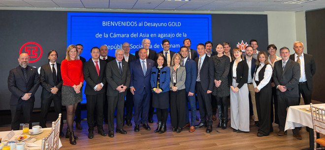 Empresas argentinas asisten al Taller. (Fuente: VNA) hình_ảnh.jpeg