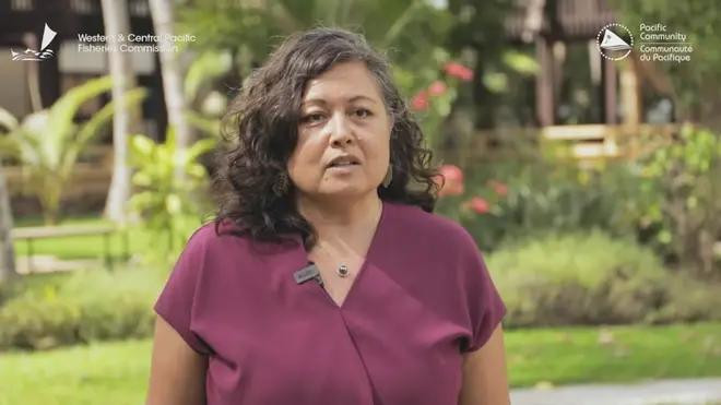 Rhea Moss-Christian, directora ejecutiva de la Comisión de Pesca del Pacífico Central y Occidental (WCPFC). (Foto: WCPFC) Rhea_Moss-Christian,_Executive_Director_of_the_Western_and_Central_Pacific_Fisheries_Commission._(WCPFC)_(Source_WCPFC).webp