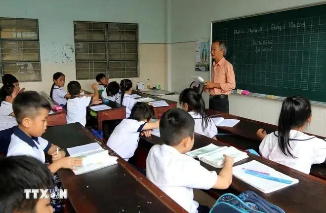 Niños que viven en circunstancias difíciles estudian en la escuela benéfica Thien An (Foto: VNA) child-labour-2-5992.jpg.webp