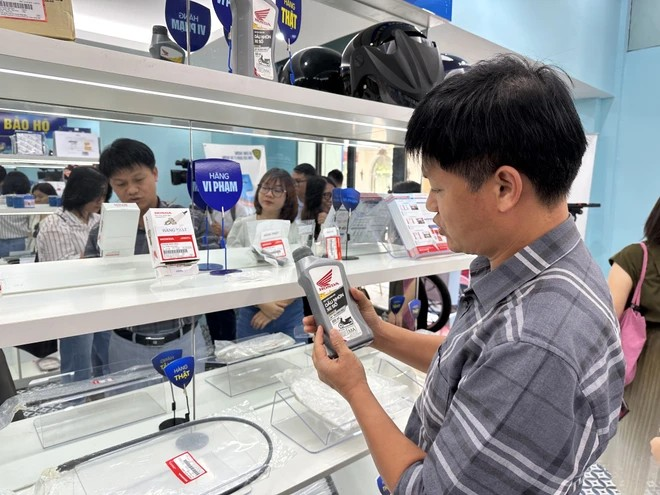 Los productos falsificados afectan negativamente a la marca y la reputación de las empresas. (Foto: VietnamPlus) dewjgzoo.png