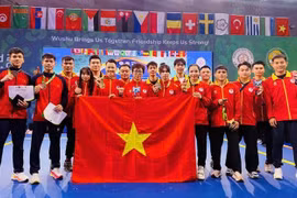 Equipo vietnamita de Wushu cierra Mundial con dos medallas de oro.