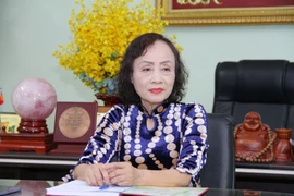 Tran Thi Loan, directora general de la compañía de alimentos Ha Nam Ninh. (Foto: diendandoanhnghiep.vn)