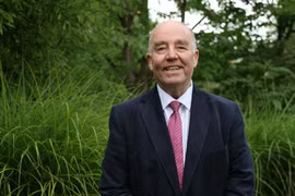 Rolf Schulze, presidente de la Asociación de Amistad Alemania-Vietnam y exembajador de Berlín en Hanoi. (Foto: VNA)