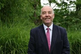 Rolf Schulze, presidente de la Asociación de Amistad Alemania-Vietnam y exembajador de Berlín en Hanoi. (Foto: VNA)