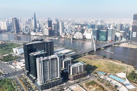 El Centro Financiero Internacional de Vietnam. Foto: VNA