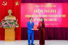 Vo Trong Hai elegido presidente del Comité Popular de la provincia de Nghe An. (Foto: VNA)