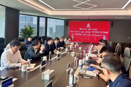 Delegados en la reunión (Foto: petrovietnam.petrotimes.vn)