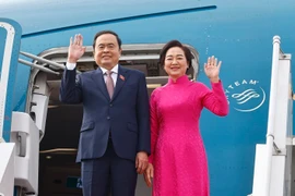 El presidente de la Asamblea Nacional de Vietnam, Tran Thanh Man, concluye su visita oficial a Armenia. (Foto: VNA)