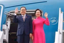 El presidente de la Asamblea Nacional de Vietnam, Tran Thanh Man, concluye su visita oficial a Armenia. (Foto: VNA)