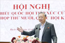 El secretario general del Partido Comunista de Vietnam, To Lam. (Foto: VNA)