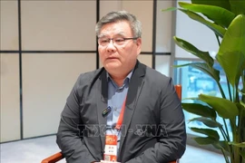 El profesor Cui Hongjian, de la Academia de Gobernanza Regional y Global de la Universidad de Lenguas Extranjeras de Beijing. (Foto: VNA)