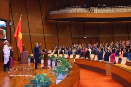 El presidente de la República Socialista de Vietnam, To Lam, presta juramento de su cargo. (Foto: VNA)