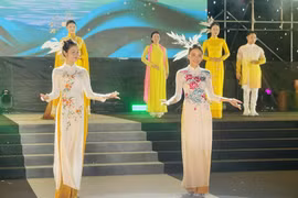 Una presentación de Ao Dai. (Foto: VNA)