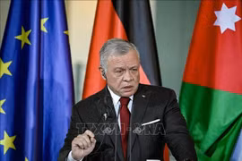 El Rey de Jordania, Abdalá II bin Al Hussein . Foto de archivo: AFP/VNA