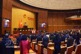 Ceremonia de juramento del presidente de la República, To Lam. (Foto: VNA)