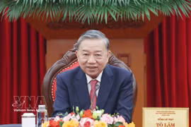 El secretario general del Partido Comunista de Vietnam y presidente de la República, To Lam. (Foto: VNA)