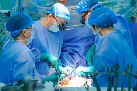 El trasplante de órgano en el Hospital Universitario de Medicina y Farmacia de Ciudad Ho Chi Minh. (Foto suministrado por el propio Hospital)