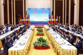 La 47 reunión del Comité Intergubernamental Vietnam-Laos (Fuente: VNA)