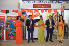 La inauguración del pabellón de Vietnam. (Foto: VNA)