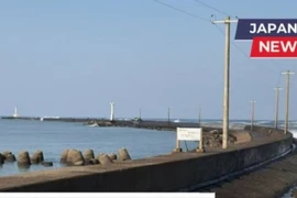 Zona del rompeolas de Mikuni, ciudad de Sakai, prefectura de Fukui. (Foto: Japan News)