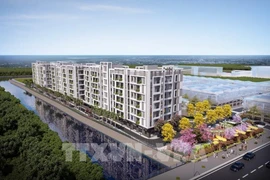 Perspectiva de los proyectos de vivienda social. (Foto: VNA)