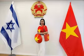 Truong Thi Hong, presidenta de la Asociación de Vietnamitas en Israel. (Foto: VNA)