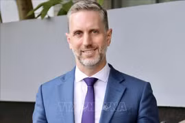Matt Jackson, representante en jefe del Fondo de Población de las Naciones Unidas (UNFPA) en Vietnam (Fuente: VNA)