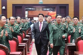 El presidente Luong Cuong participa en la Conferencia Militar y Política Nacional. (Foto: VNA)