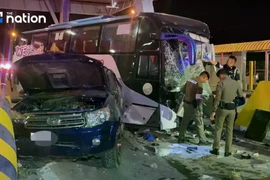 Escena del accidente (Fuente: nationthailand.com)