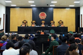 En el juicio de primera instancia relacionado con el caso del Grupo Phuc Son. (Foto: VNA)