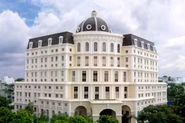 La sede del Ministerio de Finanzas.