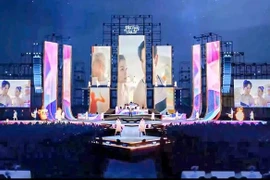 Perspectiva del escenario del festival de música "Nha Trang Say Hi" (Fuente: Comité organizador)