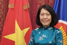 La embajadora de Vietnam en Argentina, concurrente en Paraguay y Uruguay, Ngo Minh Nguyet. (Foto: VNA)