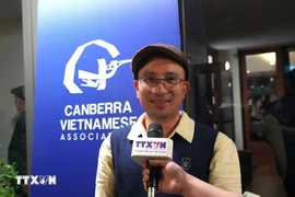 Harry Hoang, presidente de la Asociación de Vietnamitas en Canberra. (Foto: VNA)