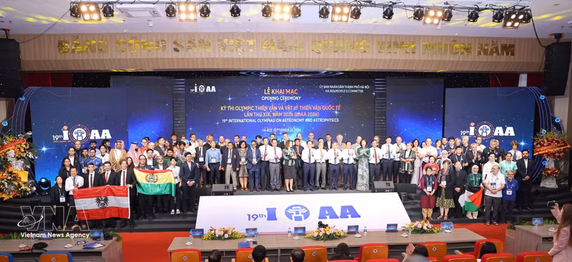 Delegados y jefes de delegación que asisten a la IOAA 2026. Foto: VNA