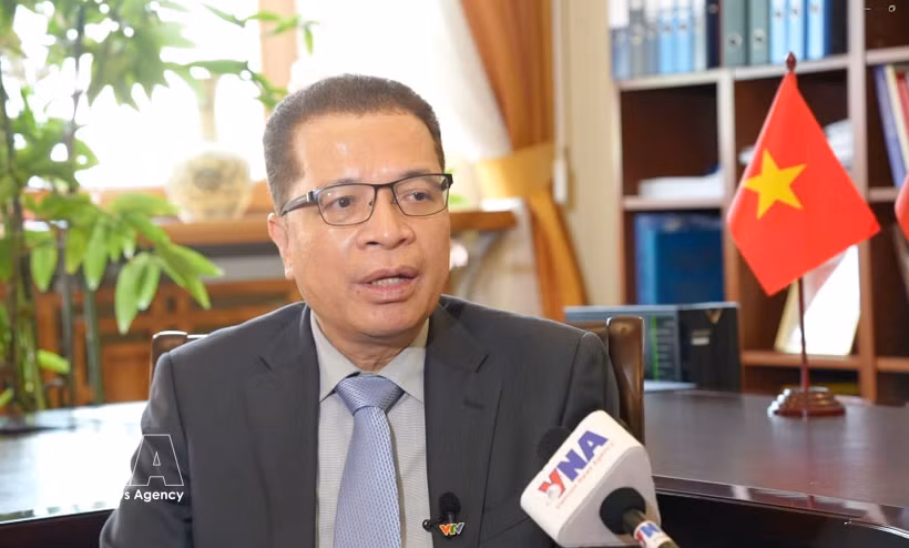 El embajador de Vietnam en Rusia, Dang Minh Khoi. (Fuente: VNA)
