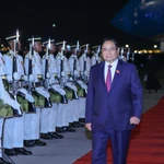 Primer ministro vietnamita llega a Kuala Lumpur para 47.ª Cumbre de ASEAN